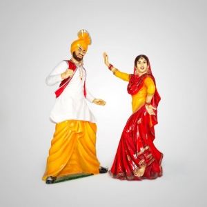 Bhangra Statues