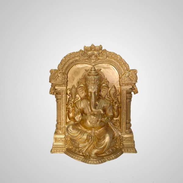 ACC-5 Ganesh Wall Feature (Gold)
