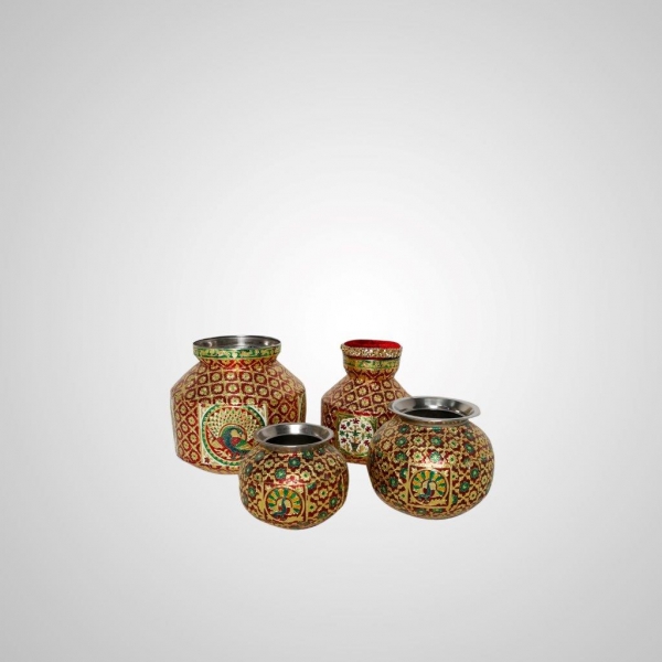 ACC-58 Meena Pots (Assorted Colours)