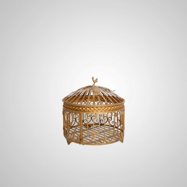 ACC-66 Bird Cage Money Box (Gold)