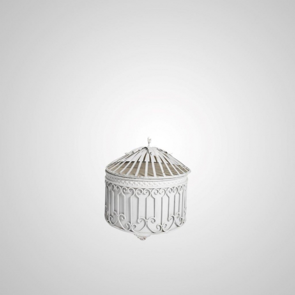 ACC-67 Bird Cage Money Box (White)