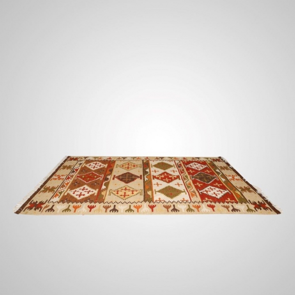 CAR-2 Turkish Rug (Multi Coloured)