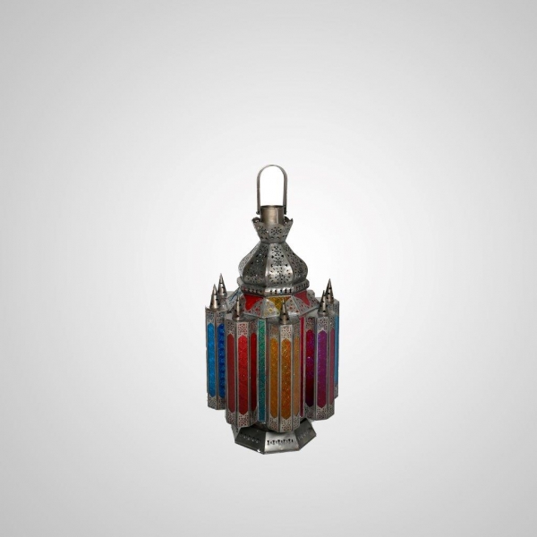 CEN-32 Moroccan Lantern Antique (Multi Coloured)