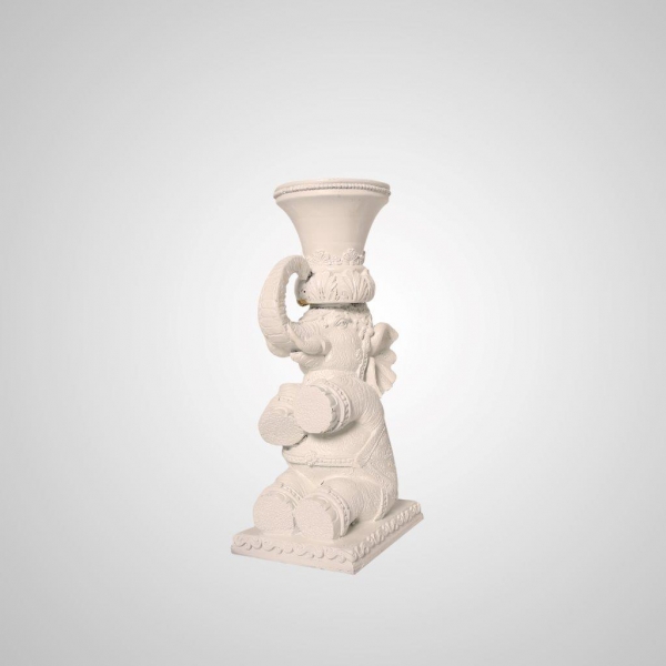 CEN-41 Sitting Elephant (Cream)