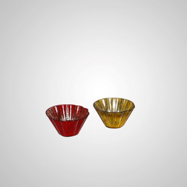CEN-44 Ruffled Bowl (Assorted Colours)