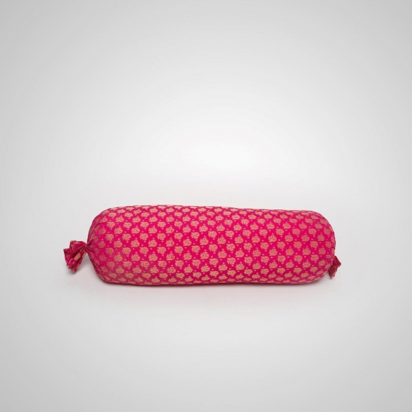 CSH-17 Banarasi Bolster (Fuchsia)