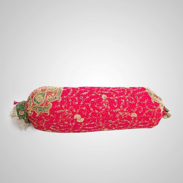 CSH-19 Traditional Indian Bolster (Fuchsia)
