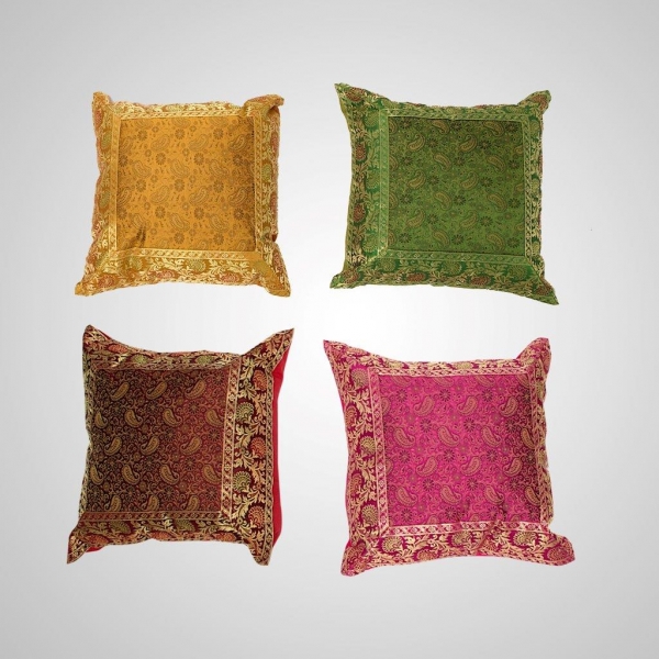 CSH-2 Mehndi Style Pillows (Assorted Colours)