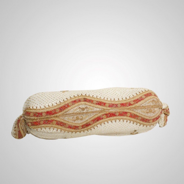 CSH-21 Zari Bolster (Creme)