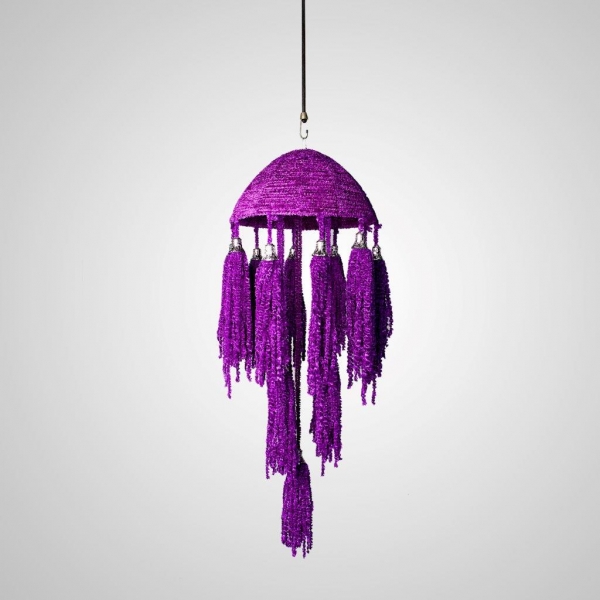 LAN-10 Fabric Hanging (Purple)