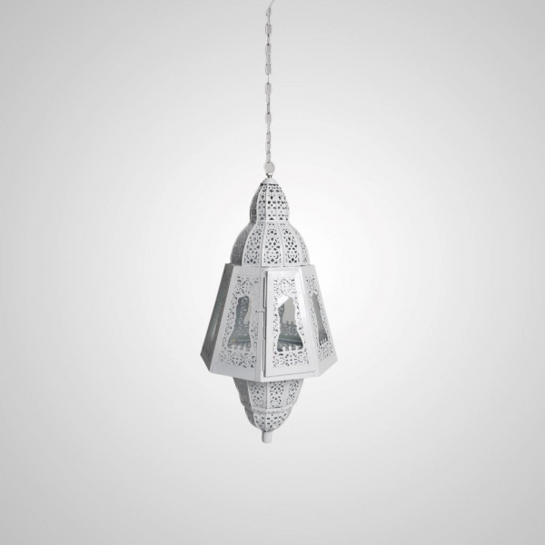 LAN-3 Large Moroccan (White)