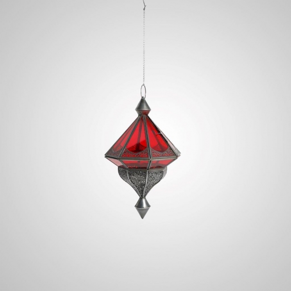 LAN-6 Glass Insert Moroccan (Red)