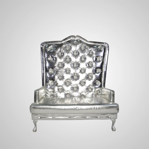 LOV-3 High Back Tufted (Silver)