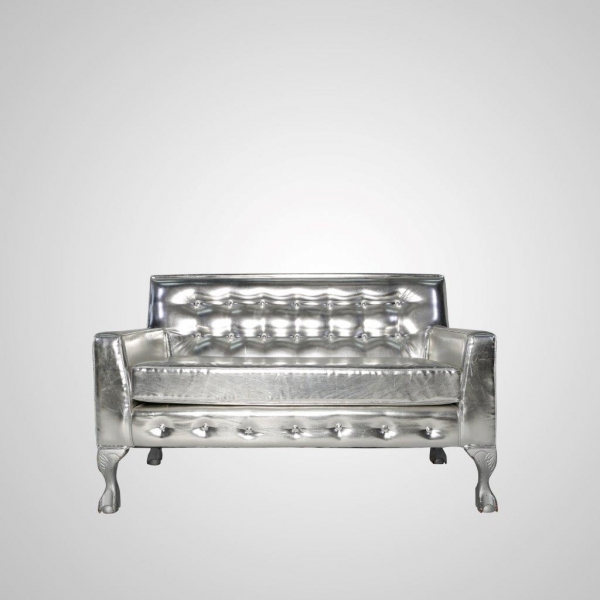 LOV-6 Low Back Tufted (Silver)