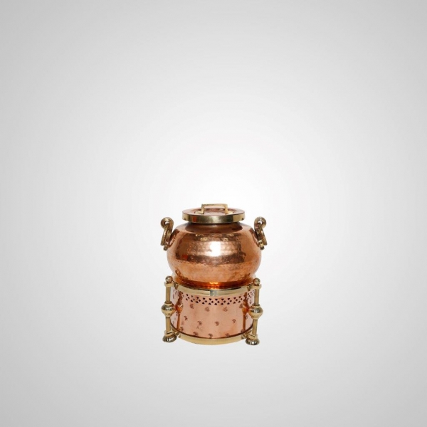 SAC-6 Copper Chaffing Dish with Vessel (Brass)