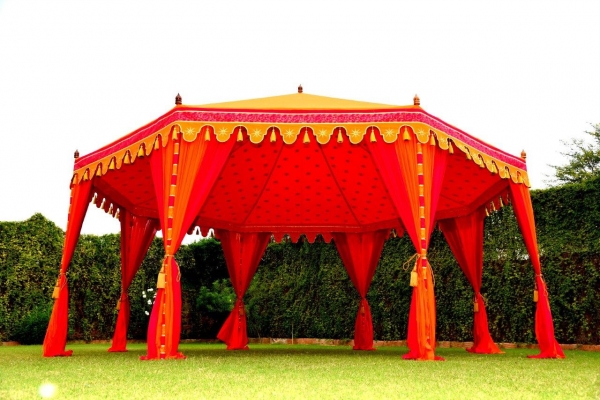TEN-7 Octagon Tent (Orange)