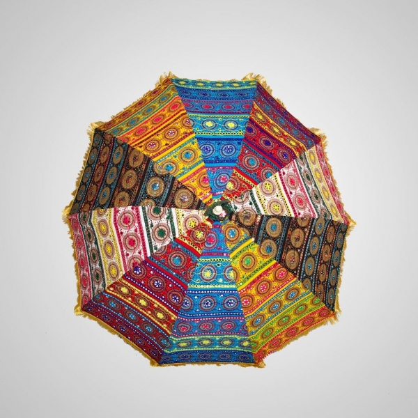 UMB-14 Thread & Mirror Embroidered (Multi Coloured)